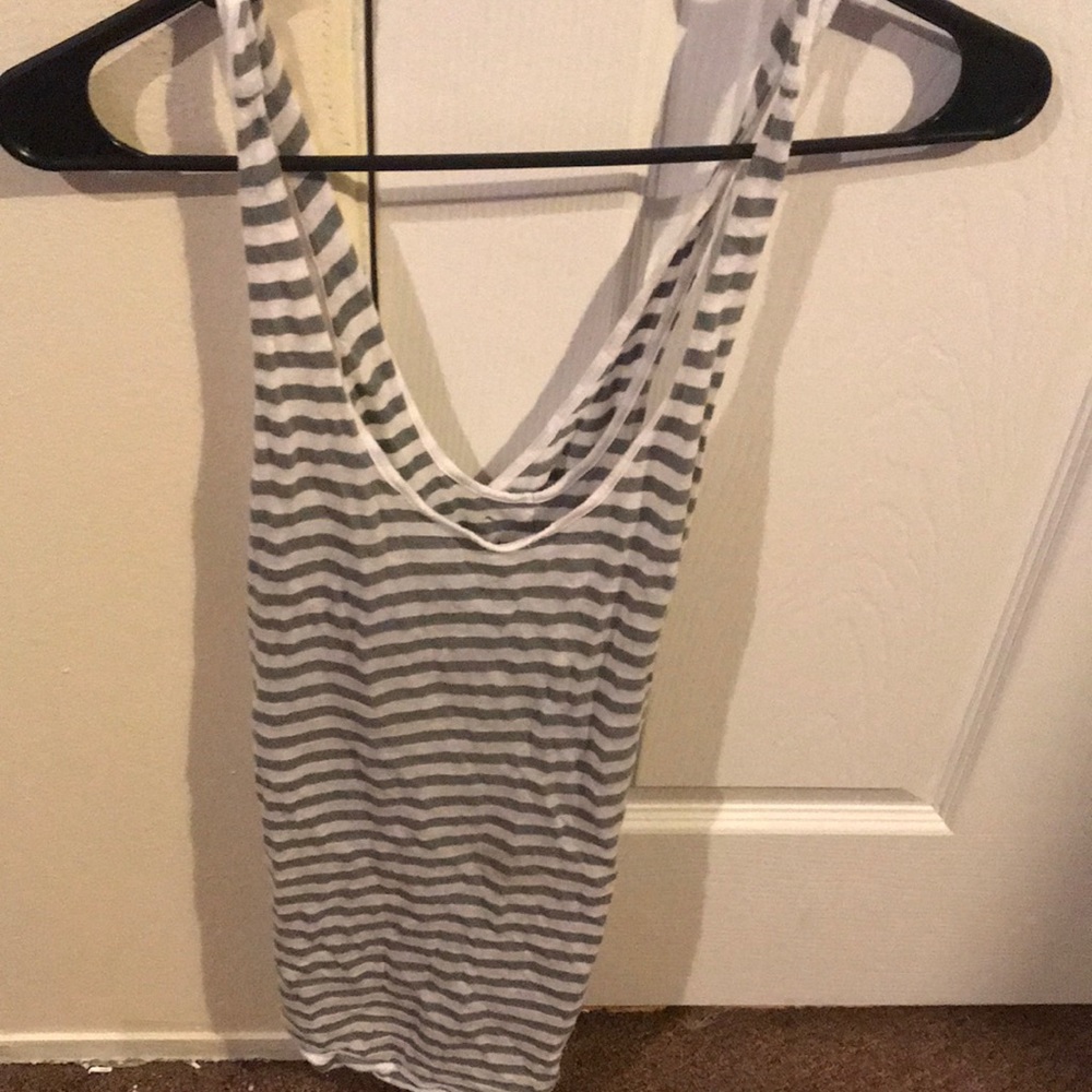 Stripped tank top